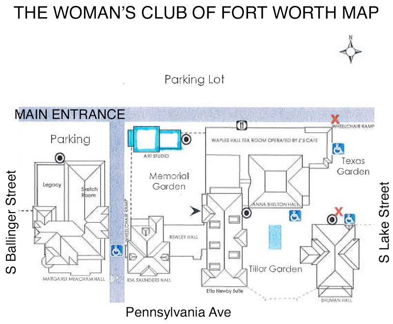 Woman&#039;s Club Map